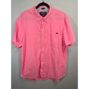 Chubbies Pink Short Sleeve Button Down‎ Shirt Men's X-Large Casual Summer Beach